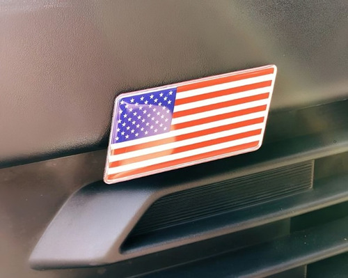 Bandera Usa Baul/persiana Chevrolet Dodge Ford Jeep Foto 2