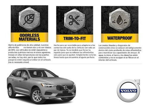 Tapetes Uso Rudo + Cajuela Volvo Xc60 2018 A 2021 Armor All Foto 5