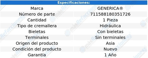 Cremallera Direcc Hidrulica Pontiac G6 1.6l 03-09 Generica Foto 2