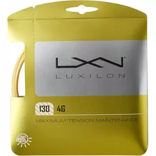 Luxilon 4g Soft 125 Tennis String - Set, Gold