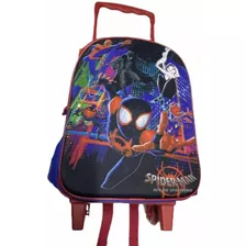 Mochila De Niños Spiderman Prekinder Párvulo Escolar