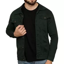 Casaco Jaqueta Masculina Sarja Moda Plus Size G1 Ao G4 