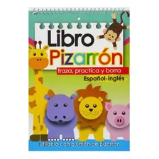 Libro Pizarrón Las Letras (español Inglés) Escribe Y Borra