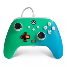 Control Joystick Acco Brands Powera Enhanced Wired Controller For Xbox Series X|s Advantage Lumectra Seafoam Fade