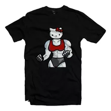 Playera / Blusa Hello Kitty Fuerte Anime Musculosa