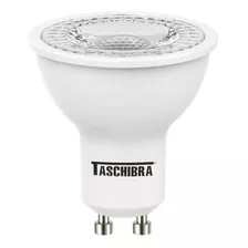 15 Lâmpadas De Led Dicróica 7w Gu10 Taschibra Spot Mr16 Cor Da Luz Branco-frio 110v/220v