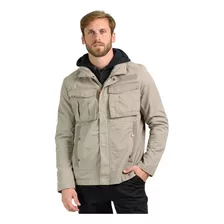 Campera Gabardina Hombre Wrangler Jacket John Sin Capucha Pr