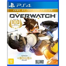 Jogo Overwatch Playstation 4 Ps4 Mídia Física Original Game