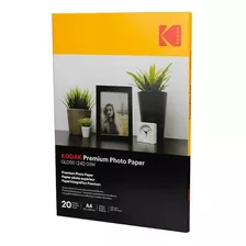 Papel Fotográfico Kodak A4 500 Folhas Atacado 240g Brilho