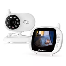 Monitor De Video Para Bebés Con Visión Nocturna Inalámbrica