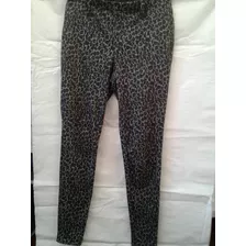 Calzas Animal Print En Excelentes Condiciones Talle M