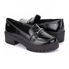 Sapato Oxford Mississipi Metal Tratorado Preto - Conforto