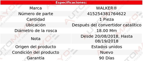 Sensor De Oxgeno Despus Cc Tiguan 2.0l 4 Cil 18-21 Foto 6