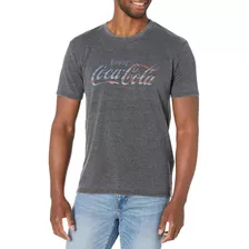 Lucky Brand Camiseta Gráfica Coca Cola Americana Para Hombre