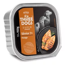 Three Dogs Pate Super Premium Senior +7 Pollo 150gr