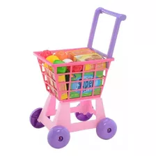 Carrito De Compras Para Niñas Niños Juguetes Mandado Super