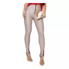 Calça Prada Original Com Ziper Tratorado Bege