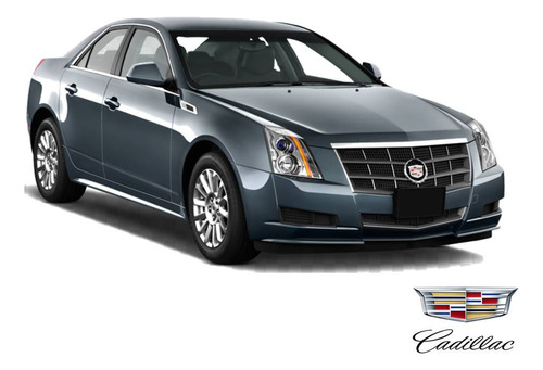 Tapetes 3d Logo Cadillac + Cubre Volante Cts 2008 A 2013 Foto 8