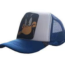 Gorro Trucker Azul Pato Lucas Adulto Ajustable