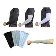 3 X Mangas Brazo Protección Solar Uv Sol Hicool Deportivas