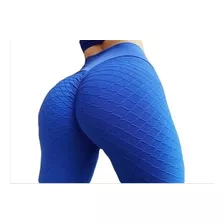 Leggins Texturizados Push Up Premium Plisados Corte Colombia