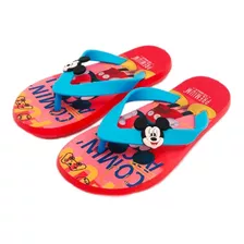 Sandalia Tres Puntadas Mickey Mouse Disney Chancla Zapato