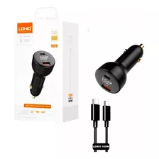 Cargador Para Carro 100w Turbo Incluye Cable De 100w Tipo C