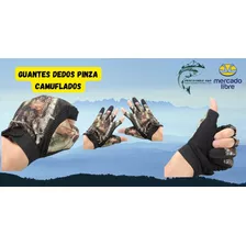 Guante Camuflado Dedos Pinza