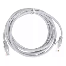 Cabo De Rede Cat6 5 Metros Ethernet Lan P/ Rede E Cftv