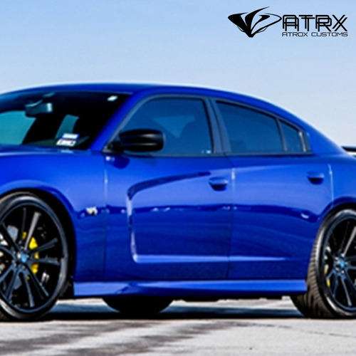 Estribos Faldones Laterales Srt8 Dodge Charger 2011 2018 Foto 6