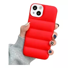 Carcasa Funda Acolchada Diseño Tipo Parca iPhone 12 Pro Max