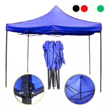 Tenda Gazebo Dobrável Impermeável 3x3m Barraca Camping Prom