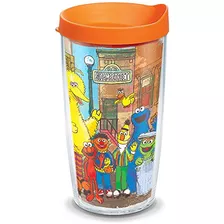 Calle De Sésamo Aislado Vaso De 16 Oz Tritan Al Grupo