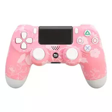 Controle Ps4 Dualshock Pg* Pink Flower *new* 