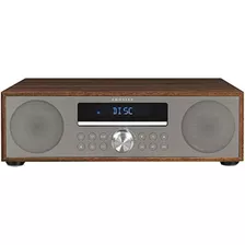 Crosley Cr3501a-wa Fleetwood Bluetooth Fm Radio Reloj Y Repr