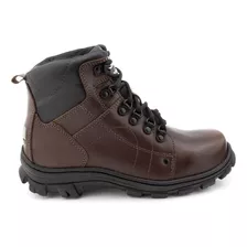 Bota Coturno Masculino Tipo Cartepillar Couro Lançamento.