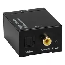 Adaptador Convertidor De Audio Óptico Coaxial Digital A