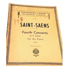 Saint-saens Op 44 Concerto Nº 4 Partitura Piano Fretgrátis