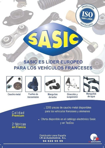 Soporte Caja Izq. Peugeot 406 Sasic Frances 8271161 Foto 4