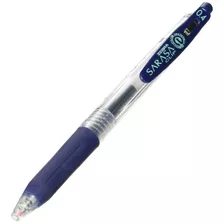 Zebra Sarasa Clip Pen 0.4, Blue Black (jjs15-fb)