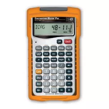 Calculadora Master Pro 4065 Para Construccion Naranja