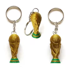 Llaveros Copa Del Mundo X25 4cm Souvenir Mundial Fútbol Arg 