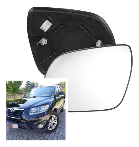 Foto de Luna Espejo Izquierda Compatible Hyundai Santa Fe 2009-2012