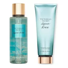 Duo Perfume Y Crema Aqua Kiss Victoria Secret