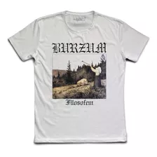 Remera Blanca Burzum Filosofem. Tienda Outsider