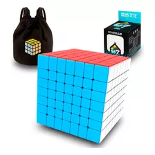 Cubo Rubik 7x7 Moyu Meilong Stickerless + Estuche