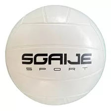 Balon Voleibol Sgaije V58r Hule Natural Blanco N.5