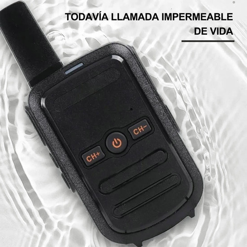 Radios Walkie Talkie Recargable, Altavoces Con Micrfono Foto 4