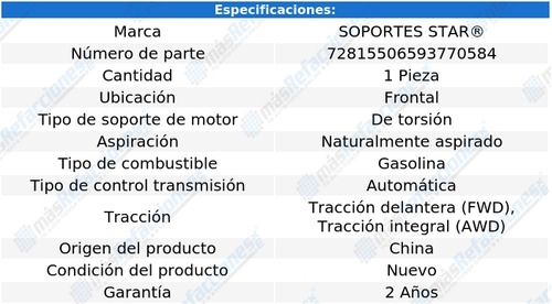 Soporte Motor Frontal Sorento 3.3l V6 16 Al 20 S Star Foto 2