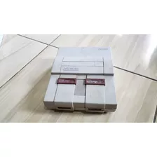 Super Nintendo Fat Só O Console Sem Nada. Ele Não Liga!! F3